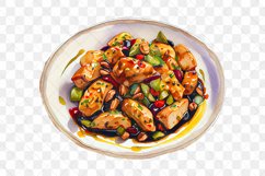 Asia Foods Watercolor Sublimation Clipart Product Image 11