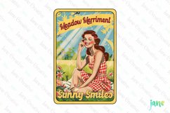 Funny Pin-up Quote Poster Clipart Product Image 1