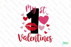 My 1st Valentine’s Day PNG Product Image 1