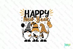 Happy New Year 2025 Png Clipart Product Image 1
