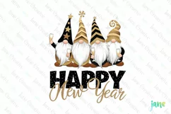 Happy New Year 2025 Png Clipart Product Image 1