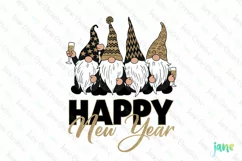 Happy New Year 2025 Png Clipart Product Image 1
