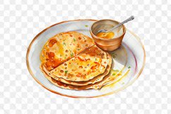 Asia Foods Watercolor Sublimation Clipart Product Image 2