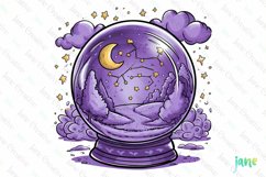 Pastel Purple Halloween Sublimation Product Image 1