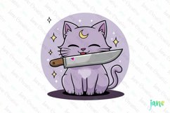 Pastel Purple Halloween Sublimation Product Image 1