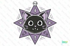 Pastel Purple Halloween Sublimation Product Image 1