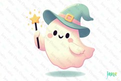 Pink Halloween Clipart Sublimation Product Image 1