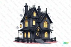 Pink Halloween Clipart Sublimation Product Image 1