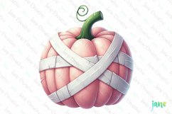 Pink Halloween Clipart Sublimation Product Image 1