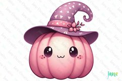 Pink Halloween Clipart Sublimation Product Image 1