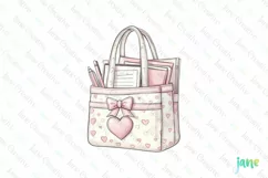 Pink Pastel Valentine's Day PNG Clipart Product Image 1