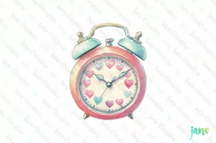 Pink Pastel Valentine's Day PNG Clipart Product Image 1