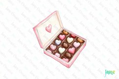 Pink Pastel Valentine's Day PNG Clipart Product Image 1