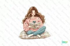 Pink Pastel Valentine's Day PNG Clipart Product Image 1