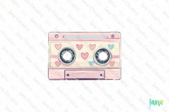 Pink Pastel Valentine's Day PNG Clipart Product Image 1