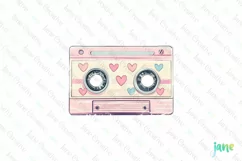 Pink Pastel Valentine's Day PNG Clipart Product Image 1