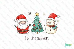 Retro Christmas Quotes Sublimation Product Image 1