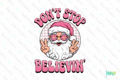 Retro Pink Christmas Quotes Sublimation Product Image 1