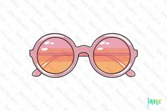 Retro Groovy Clipart Sublimation Product Image 1
