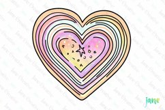 Retro Groovy Sublimation Clipart Product Image 1