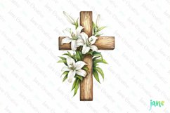 Risen Easter Clipart Sublimation Product Image 1