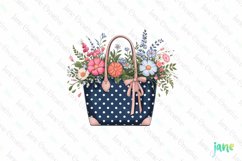 Spring Flower Garden Sublimation Clipart Product Image 1