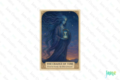 The Cradle Of Time Mother&#039;s Day Tarot Card Clipart Product Image 1