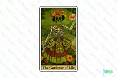 The Gardener Of Life Funny Tarot Card Product Image 1