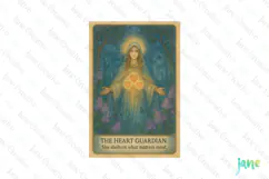 The Heart Guardian Mother's Day Tarot Card Clipart Product Image 1