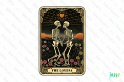 Funny Tarot Card The Lovers Product Image 1