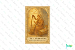 The Song Of Home Mother&#039;s Day Tarot Card Clipart Product Image 1