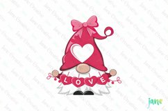 Valentine Gnome Png Clipart Product Image 1