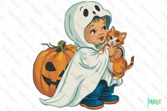 Vintage Old School Children Sublimation Png Product Image 1