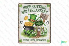 Irish Cottage Vintage St Patricks Day Farmhouse Product Image 1