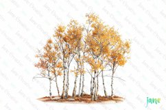 Watercolor Autumn Clipart Sublimation Product Image 1