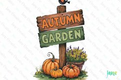 Watercolor Fall Clipart Product Image 1