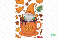 Watercolor Fall Clipart Product Image 1