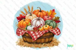 Watercolor Fall Clipart Product Image 1