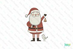 Whimsical Santa Christmas PNG Clipart Product Image 1