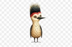 Cozy Woodpecker Sublimation Clipart Product Image 3