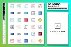 30 LOGOS BUNDLE OF INITIAL LETTERS WITH THE INITIAL D Product Image 1