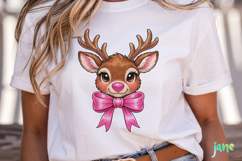 Pink Christmas School Teacher PNG Product Image 2