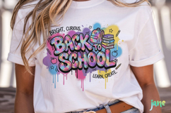Back To School Graffiti Art Clipart Product Image 2