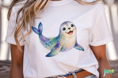 Cute Ocean Animal PNG Product Image 2