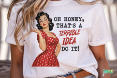 Sarcastic Housewife Clipart Product Image 2