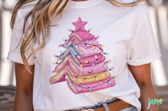 Pink Christmas School Teacher PNG Product Image 2