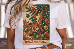 Funny Christmas Card Clipart Product Image 2
