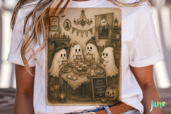 Vintage Halloween Card PNG Clipart Product Image 2