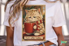 Funny Christmas Card Clipart Product Image 2
