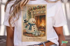 Funny Christmas Card Clipart Product Image 2